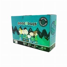 Biobased Pet Waste Bags featuring Snoopy - 360 Count