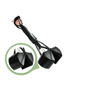 Long-Handled Pet Pooper Scooper for Effortless Waste Removal