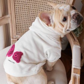 Cozy Family Bear Sweater - Winter Warmth For Parents And Kids (Color: White, size: S)