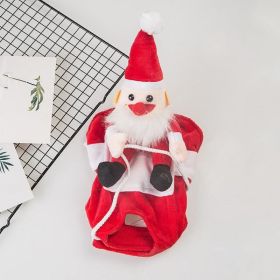 Magical Equestrian Dog Costume: Transform Your Pup Into A Christmas Riding Companion (Color: Red, size: M)