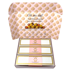 Dog Macaron Combo Gift Pack (flavor: 3 Strawberry)